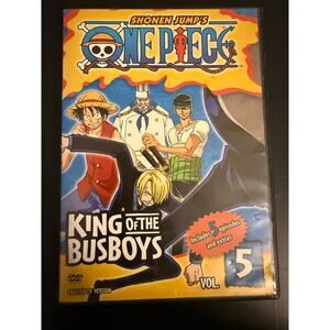 One Piece Vol. 5 – King of the Busboys (DVD, Shonen Jump, 2005)